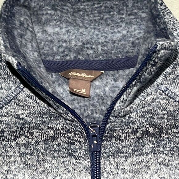 Eddie Bauer Blue Ombré Knit Jacket Size M D28 - Picture 4 of 6